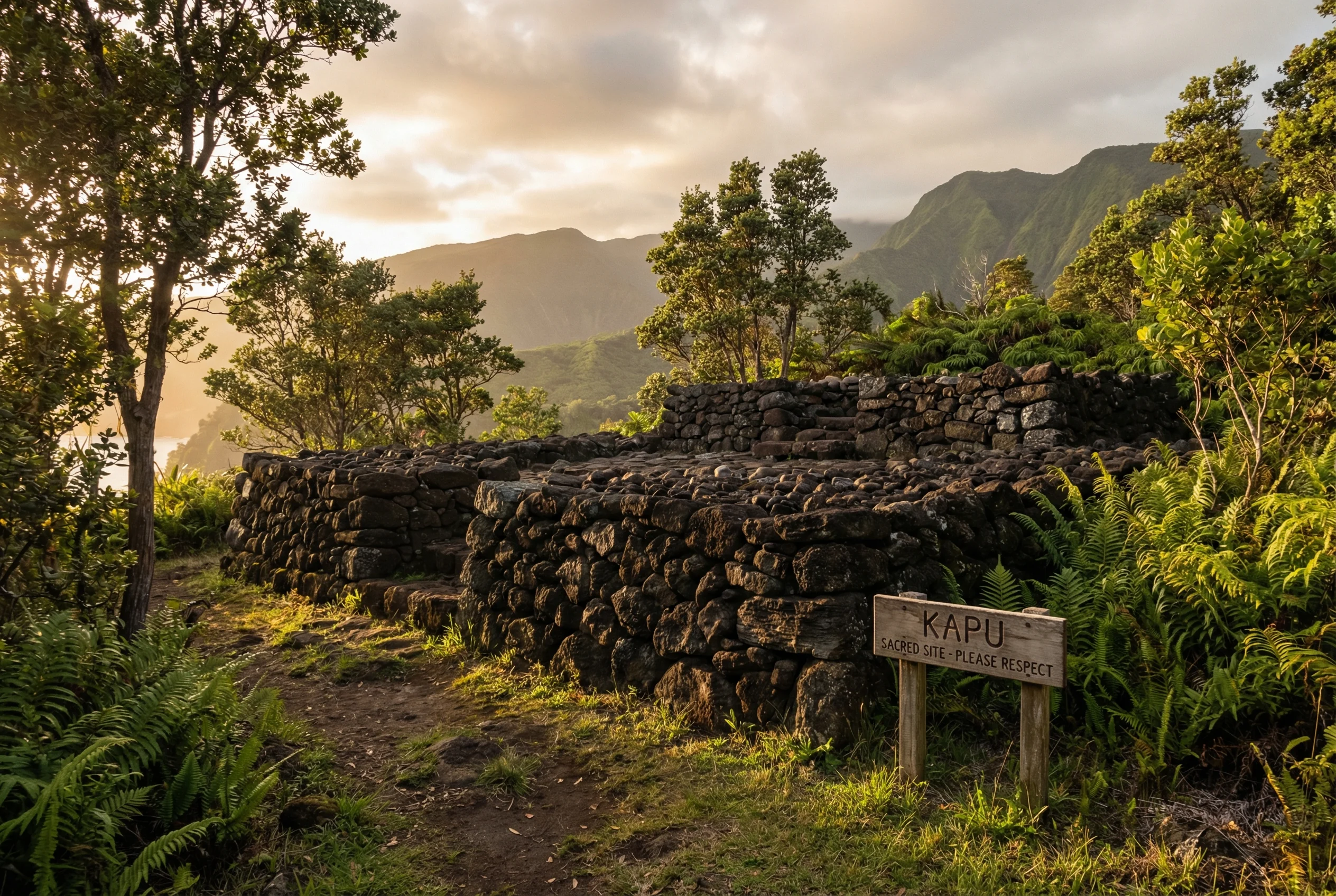 Understanding Hawaiian etiquette and respecting sacred sites like heiau temples is essential for first-time Big Island visitors Hawaiian cultural etiquette and respect for sacred sites on Big Island
