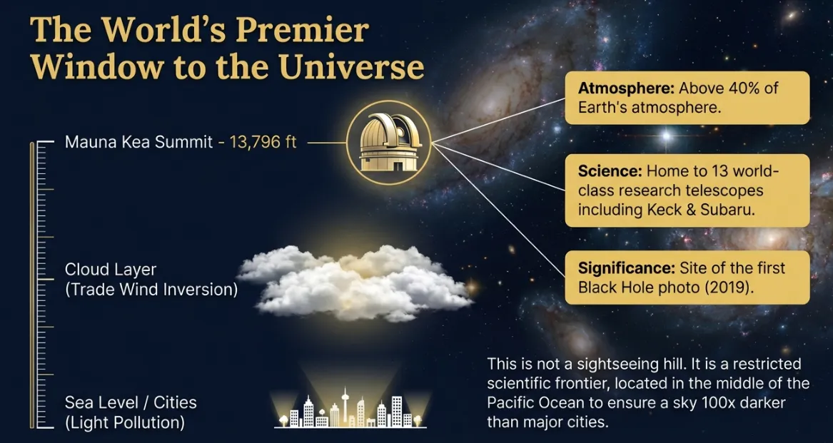 Scientific Value Analysis: Mauna Kea Observatories - The Premier Window to the Universe for Hawaii Stargazing