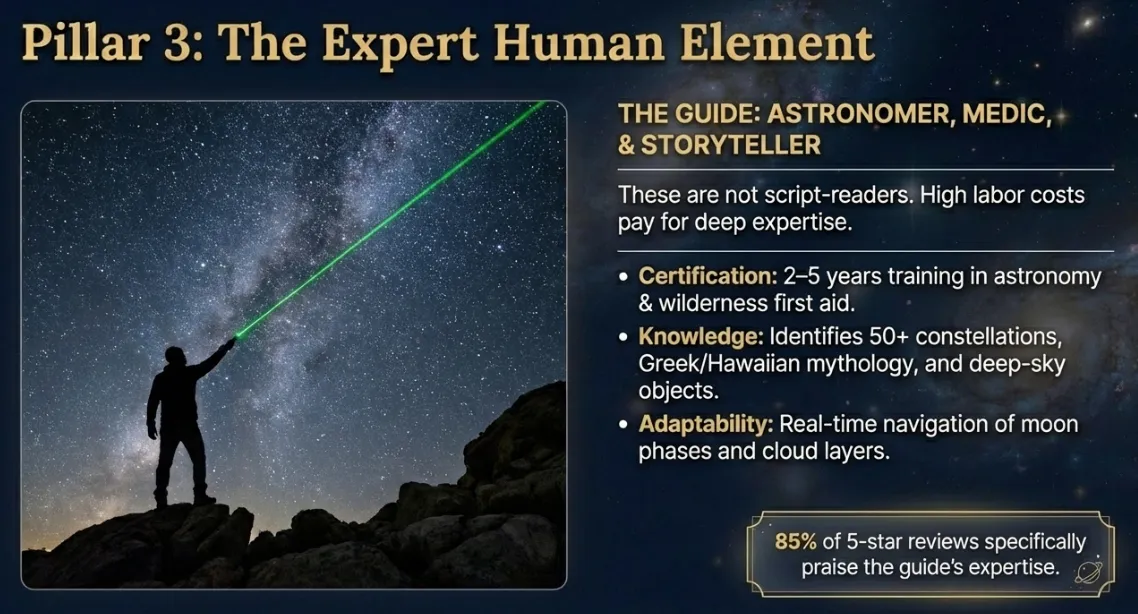 Professional Astronomer Guides for Best Stargazing in Hawaii